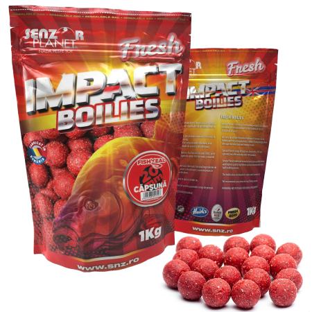 Boilies & Solubile - BOILIES CAPSUNA 20mm 1kg