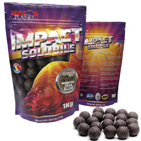 Boilies & Solubile - SOLUBILE MONSTER CRAB 20mm 1kg