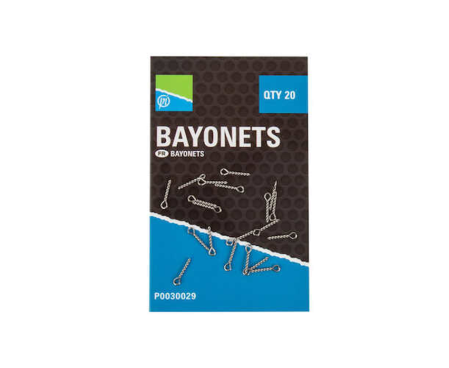 Monturi & Accesorii - SPIN MOMEALA PRESTON BAYONETS, 20buc