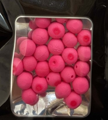 Monturi & Accesorii - BILE POP-UP SILICON ROZ FLUO 12mm