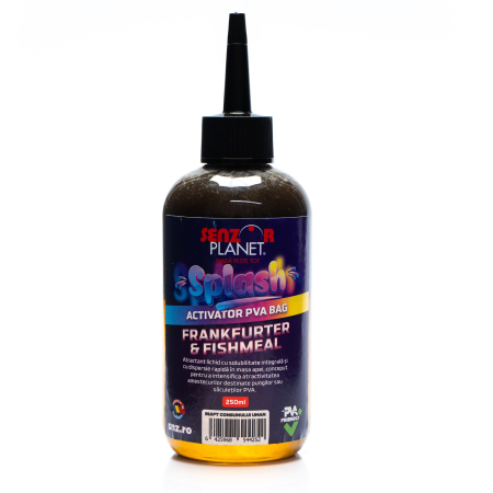 Atractanti & Lianti - SPLASH ACTIVATOR PVA BAG FRANKFURTER & FISHMEAL 250ml