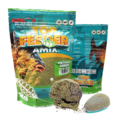 Gama FEEDER - TOP FEEDER AMIX METHOD GREEN 1kg