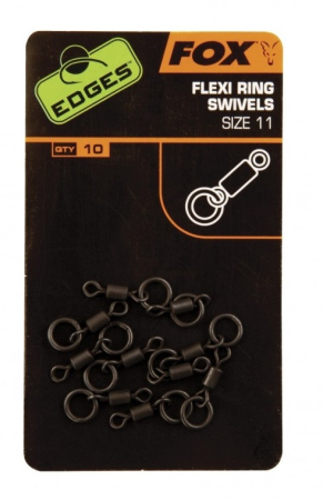 Monturi & Accesorii - VARTEJ FOX EDGES FLEXI RING SWIVEL Nr 11