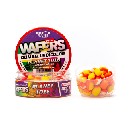 Gama PLANET1016 - WAFTERS DUMBELLS BICOLOR Planet1016 10mm 30g