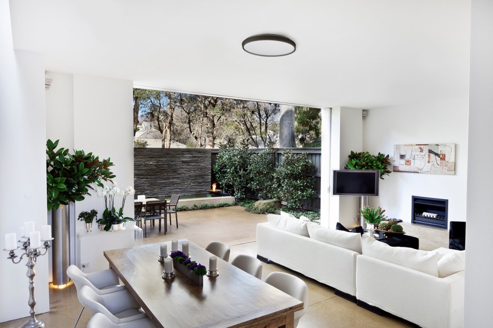 Plafonieră LED 36W ORO NUBE neagra 3850lm 4000K design modern Ø385 mm [10]