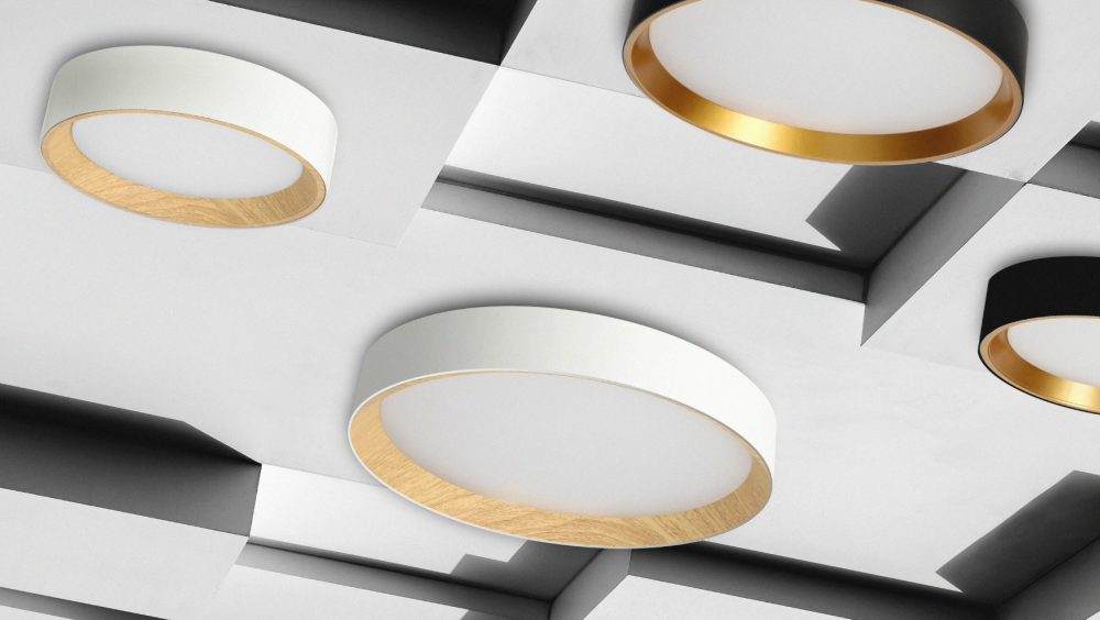 Plafoniera LED ORO BENTO 36W Alb Lemn [2]