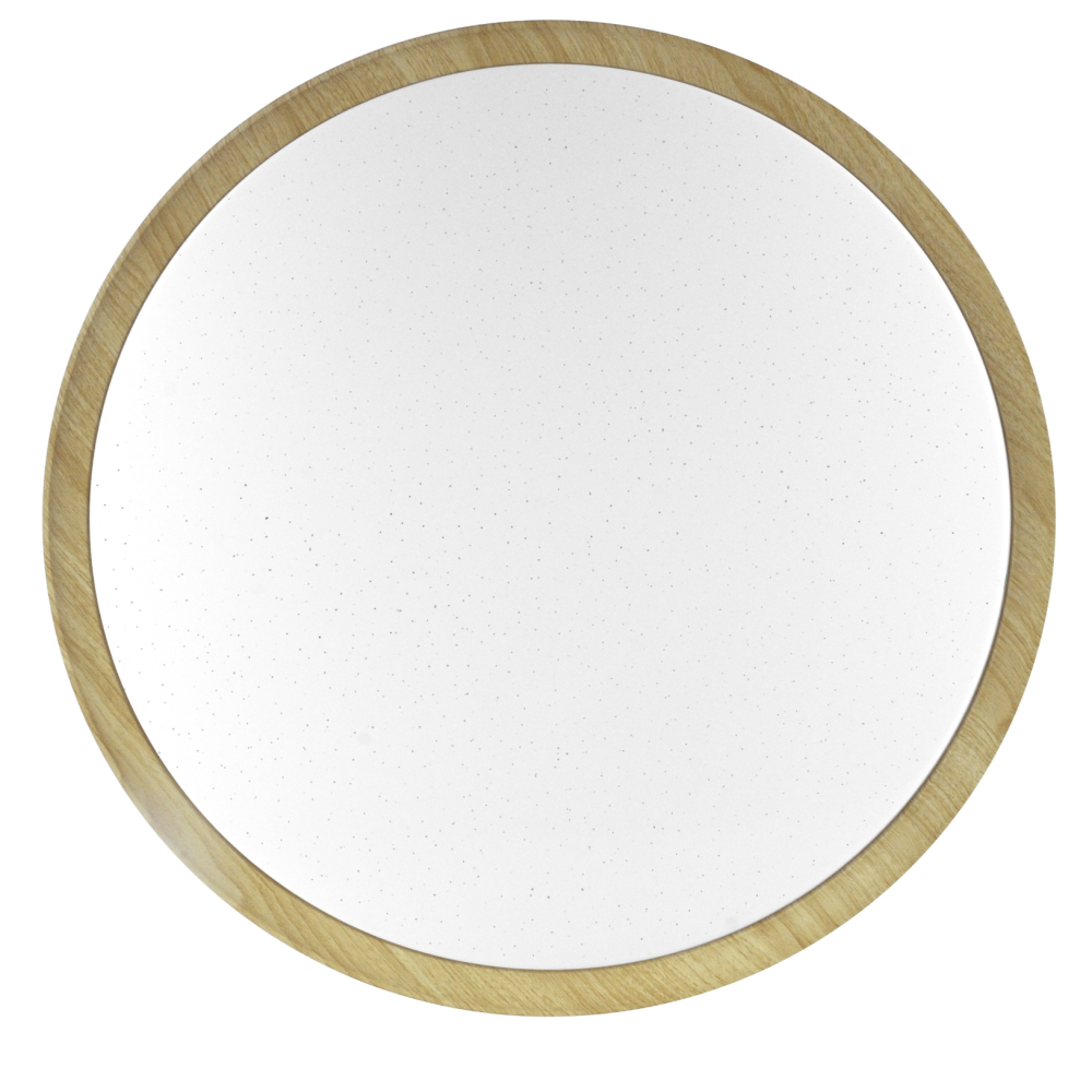 Plafonieră LED ORO OLMO 24W, lumină 4000K, Ø340 mm, design modern lemn [4]