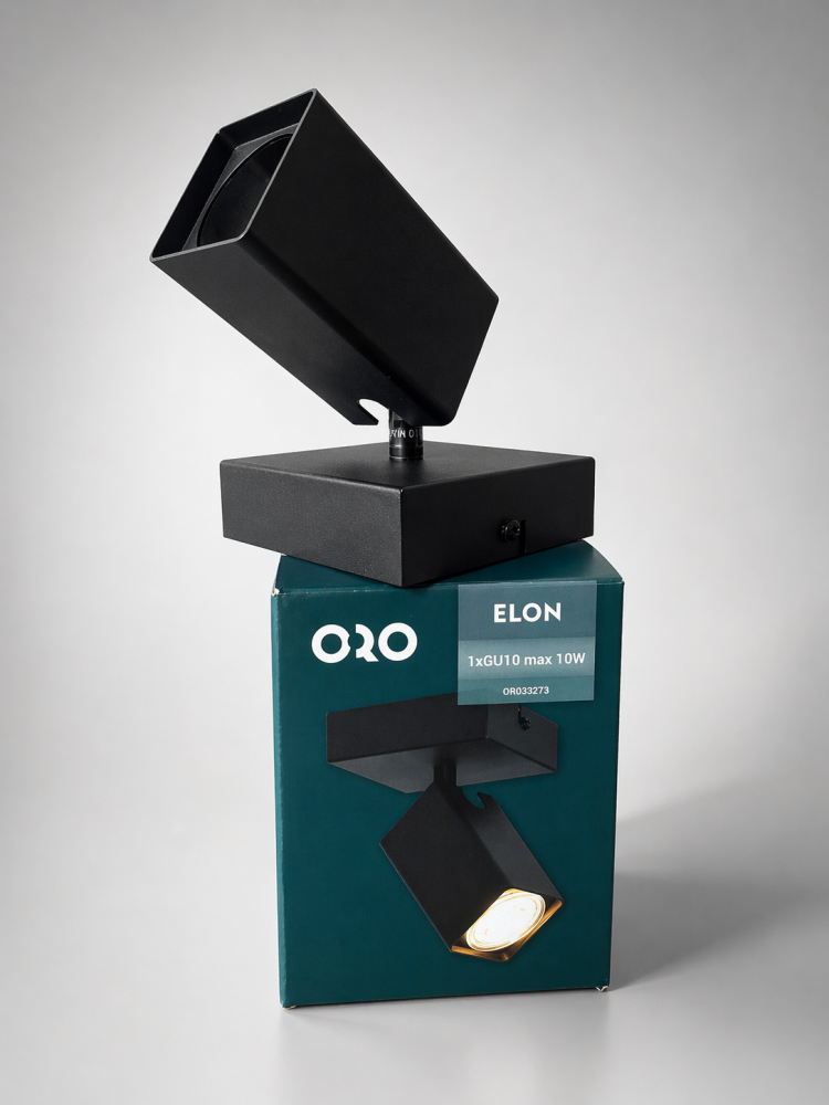 Spot LED ORO ELON 1xGU10 Negru [5]