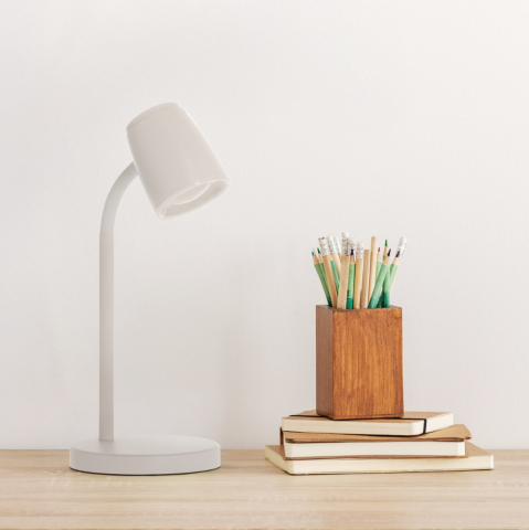 LĂMPI DE BIROU / VEIOZE - Lampă Birou LED ORO VERO Alb
