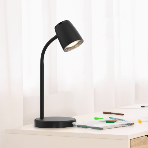 LĂMPI DE BIROU / VEIOZE - Lampă Birou LED ORO VERO Negru