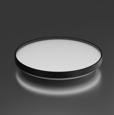 Plafonieră LED 36W ORO NUBE neagra 3850lm 4000K design modern Ø385 mm [3]