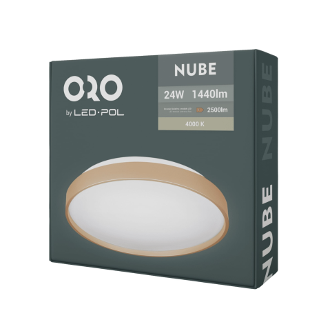Plafoniera LED ORO NUBE GOLD 24W 4000K [4]