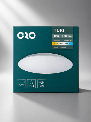Plafonieră LED ORO TURI 12W cu Senzor Microunde [3]