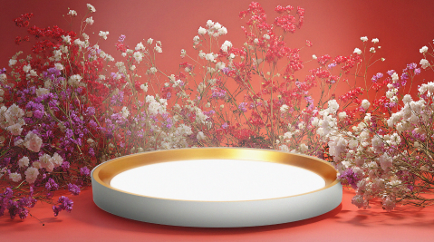 Plafoniera LED ORO BENTO 36W Alb Auriu [5]