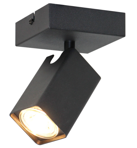 Spot LED ORO ELON 1xGU10 Negru [2]