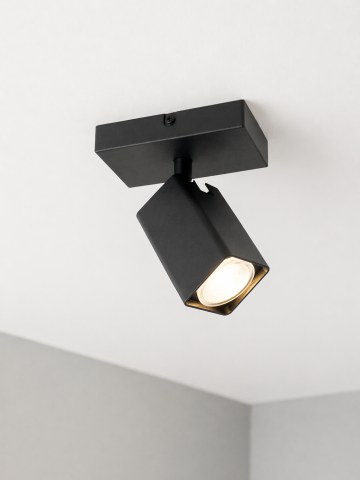 PLAFONIERE LED - Spot LED ORO ELON 1xGU10 Negru