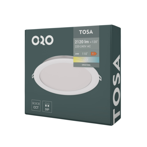 Spot LED ORO TOSA 24W CCT Rotund [5]