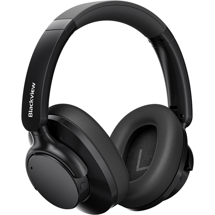 Casti wireless Blackview Fitbuds H1, BT 5.4, Hybdrid ANC, 40mm, 20Hz - 20kHz, HI-Res, Black [2]