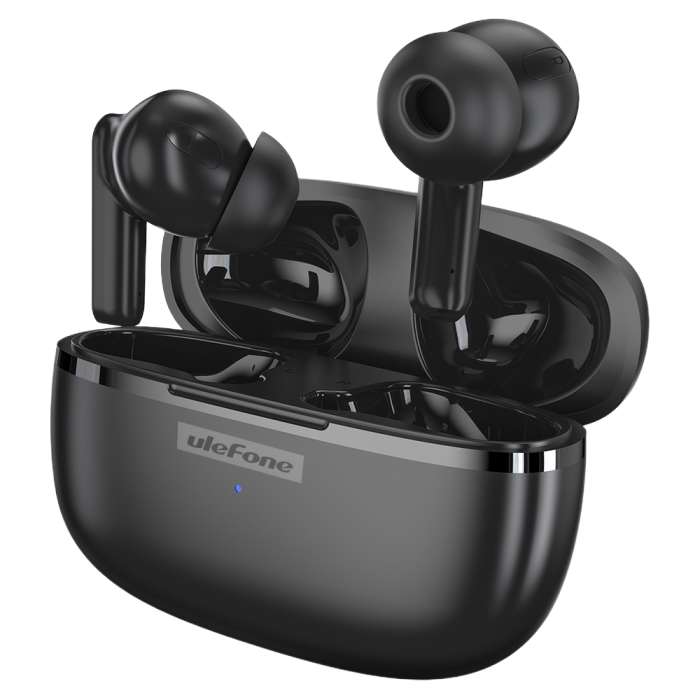 Casti wireless Ulefone Buds Bluetooth 5.1 Microfon SBC / AAC IPX4 Black [2]