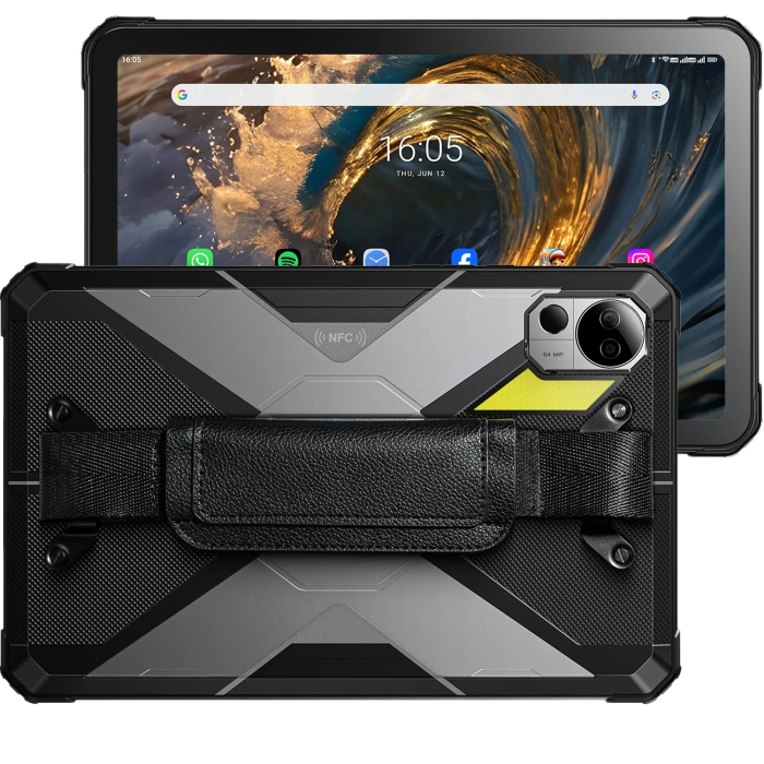 Tableta rugged Fossibot DT3 5G 256GB 10.4-inch 2K Stereo 21560mAh NFC IP68/IP69K Android 15 [4]