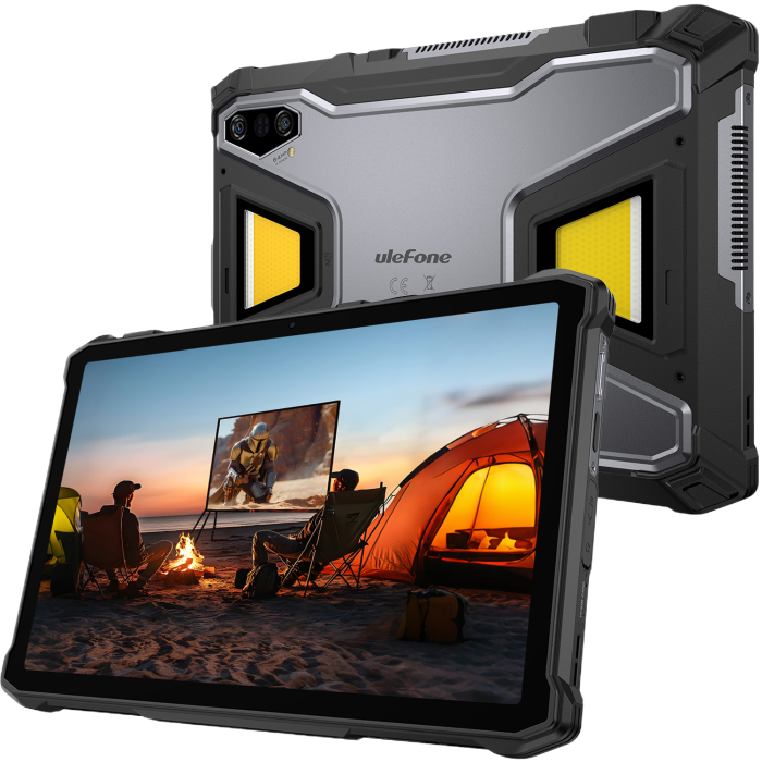 Tableta rugged Ulefone Armor Pad 5 Ultra Projector 5G 512GB 11" IPS 90Hz 24200mAh NFC IP68/IP69K Android 15 [18]