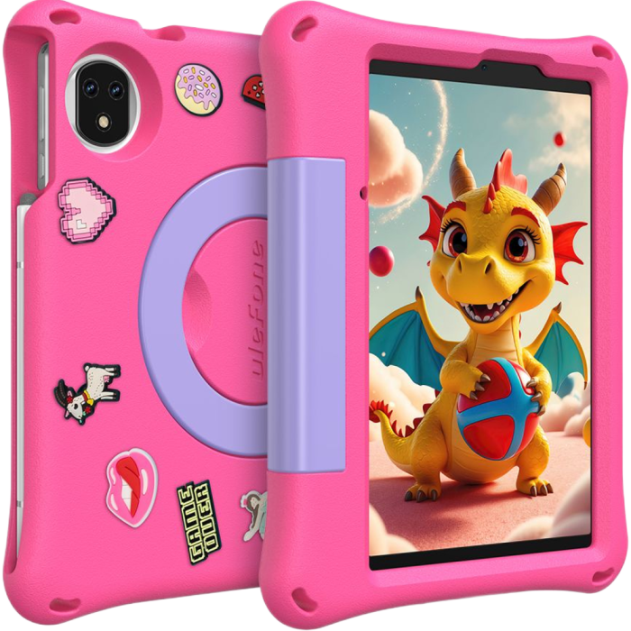Tableta Ulefone Tab A9 Pro Kids Pink 4G WiFi 8GB RAM 128GB 8.68-inch 90Hz GPS Dual Stereo Speakers Android 15 [13]