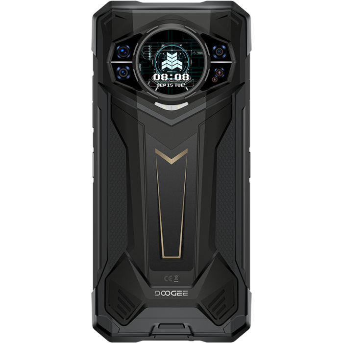 Telefon Doogee S200 Plus 5G Dual Display 6.72-inch 120Hz IPS + 1.32-inch AMOLED 8-Core Dimensity 7300 12GB + 512GB NFC 10100mAh Android 14 Black [7]