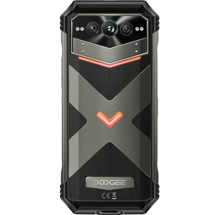 Telefon Doogee V Max Plus 5G 6.58-inch 120Hz IPS 8-Core Dimensity 7050 16GB RAM + 512GB NFC RGB Light 22000mAh IP68/IP69K Android 14 [6]