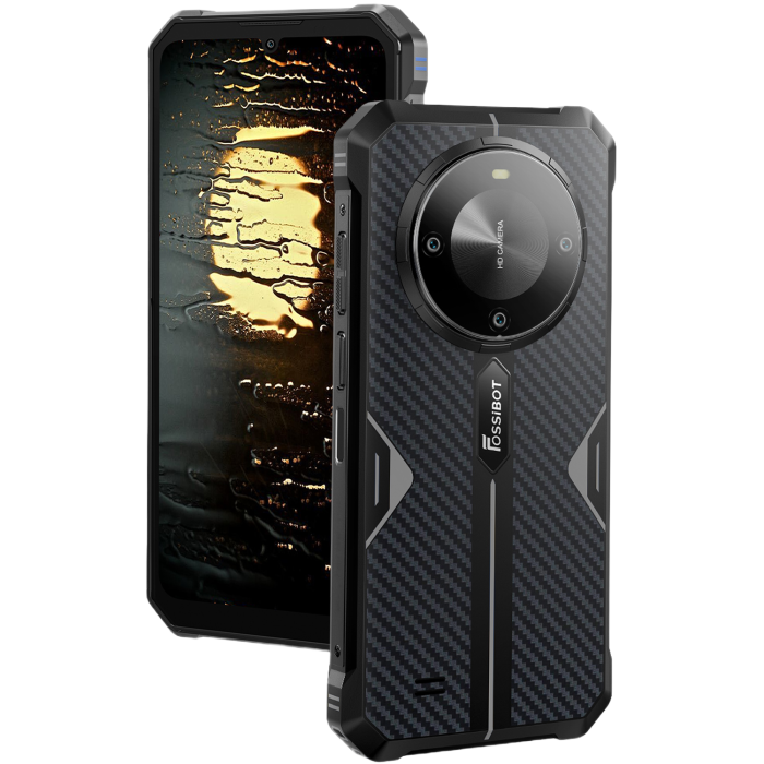 Telefon Fossibot F105 4G Dual SIM 6.75-inch IPS Octa-Core 4GB + 64GB 10300mAh Android 14 Black [3]