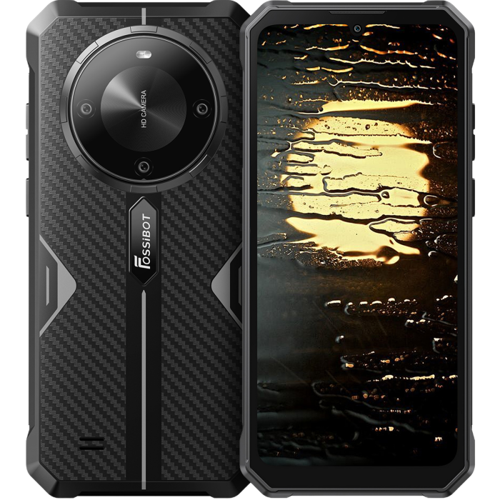 Telefon Fossibot F105 4G Dual SIM 6.75-inch IPS Octa-Core 4GB + 64GB 10300mAh Android 14 Black [2]