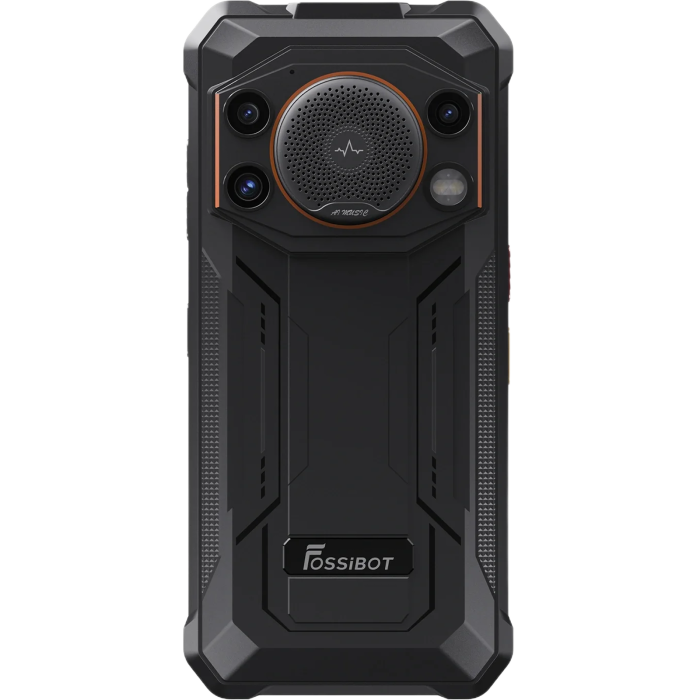 Telefon Fossibot F110L 4G Dual SIM 6.75-inch IPS Octa-Core 4GB + 128GB NFC 128dB Big Speaker 10000mAh IP68/IP69K Android 15 Orange [4]