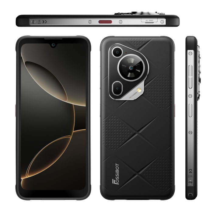 Telefon Fossibot F112 Pro Slim 5G 256GB 7150mAh NFC Android 14 Black [8]