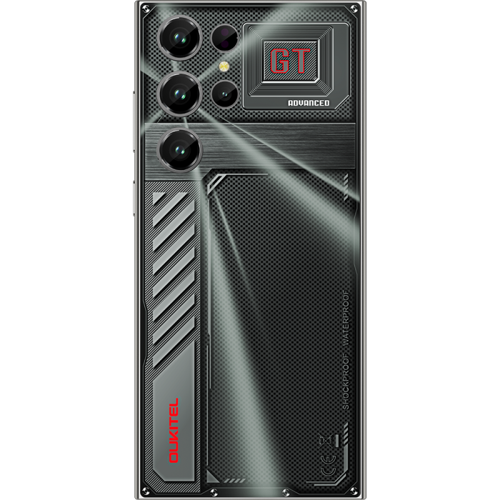 Telefon Oukitel C61 GT, 4G, Octa-Core, 6.88" IPS 90Hz, 16GB RAM / 128GB, 5150mAh, NFC, Android 15, Black [10]