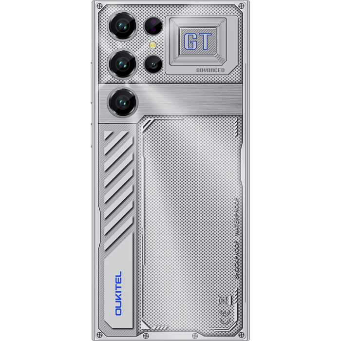 Telefon Oukitel C61 GT, 4G, Octa-Core, 6.88" IPS 90Hz, 16GB RAM / 128GB, 5150mAh, NFC, Android 15, Silver [7]