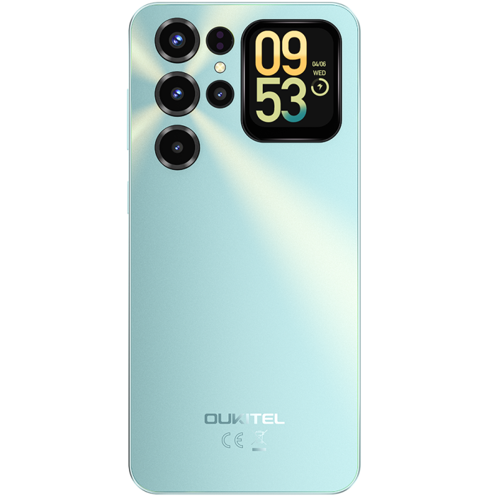 Telefon Oukitel C68 Plus, 4G, Octa-Core, Dual Display 7.2" 120Hz + 1.81" IPS, 16GB RAM 128GB, NFC, 6000mAh, Android 15, Blue [8]