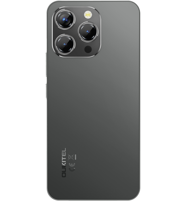 Telefon Oukitel P1, 4G, 6.7-inch AMOLED FHD+ 120Hz, 8GB RAM / 256GB, 5150mAh, NFC, Android 15, Black [6]