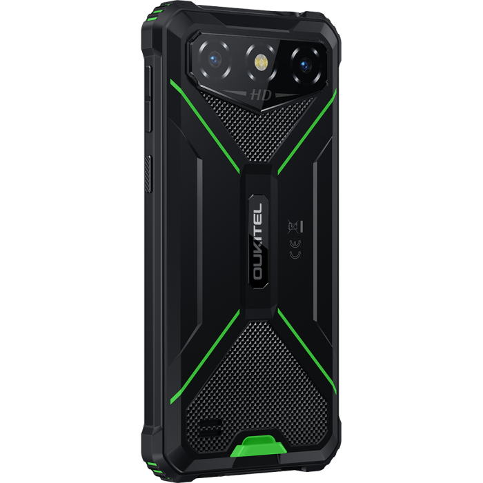 Telefon rugged Oukitel G3, 4G, 6.0" HD+ IPS, Quad-Core, 16GB RAM + 64GB, Radio FM, 6300mAh, Android 14, Green [5]
