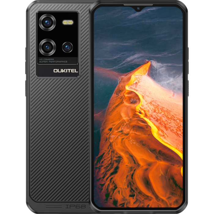 Telefon rugged Oukitel WP50 5G Dual SIM 256GB NFC Android 14 Black [2]