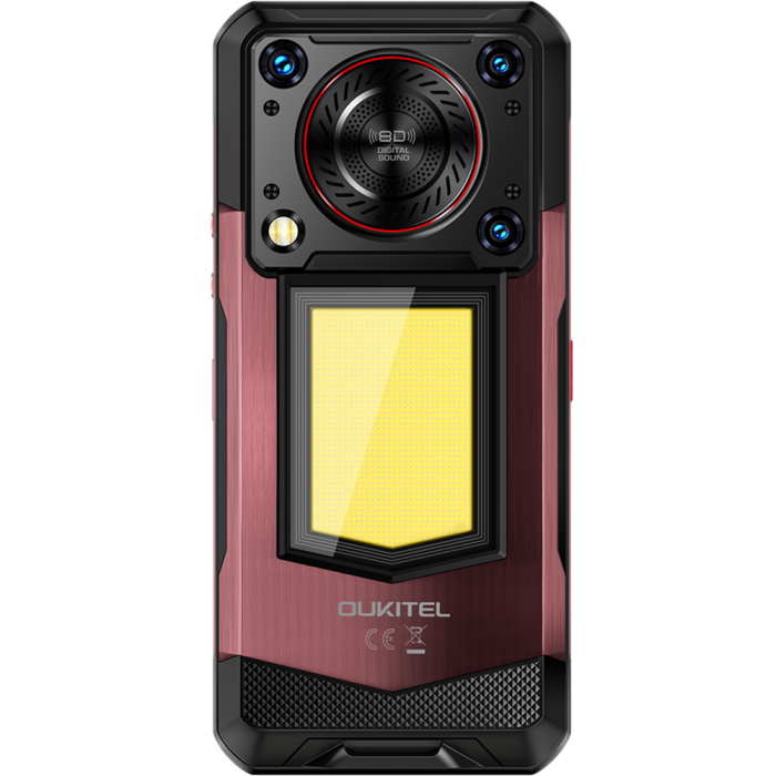 Telefon rugged Oukitel WP56 5G 6.8" 120Hz 12GB RAM 512GB 16000mAh NFC Android 15 Red [9]