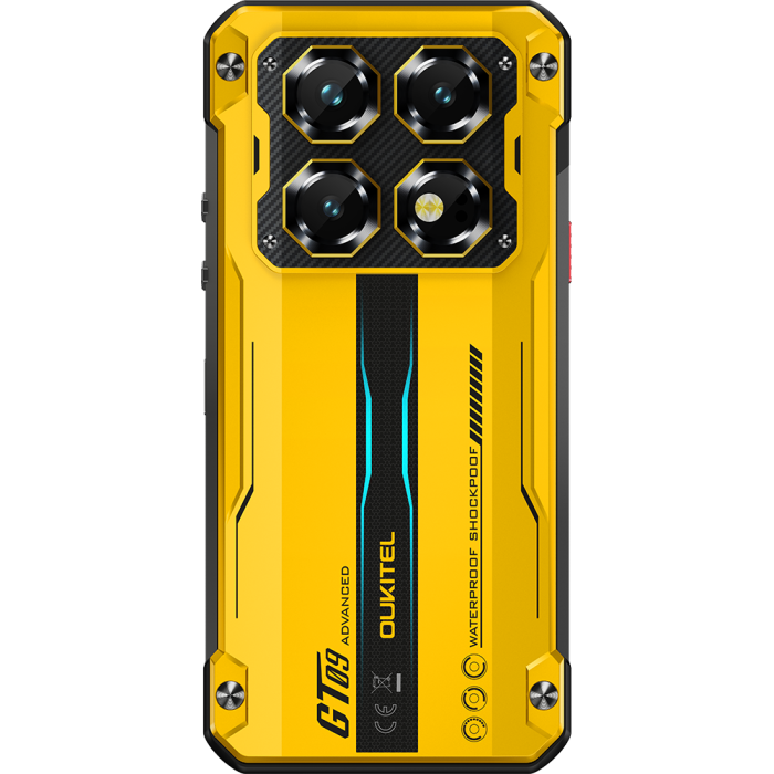 Telefon rugged Oukitel WP60, 5G, 7.2" IPS 120Hz, Octa-Core Dimensity 7025, 16GB RAM + 512GB, NFC, 10000mAh, Android 15, Yellow [14]