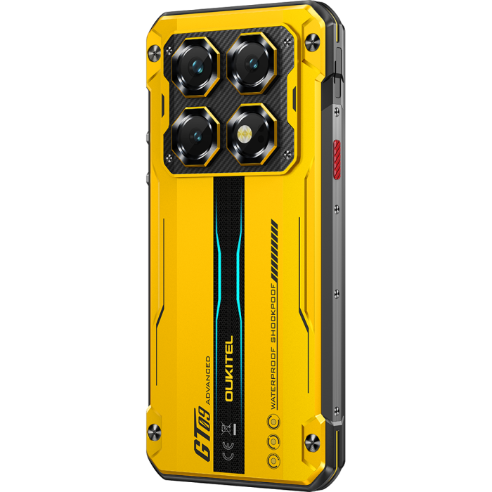 Telefon rugged Oukitel WP60, 5G, 7.2" IPS 120Hz, Octa-Core Dimensity 7025, 16GB RAM + 512GB, NFC, 10000mAh, Android 15, Yellow [8]