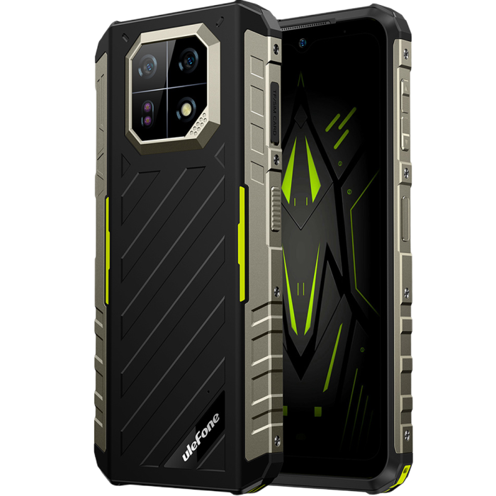 Telefon Ulefone Armor 22 4G Dual SIM 6.58-inch 120Hz 8-Core Helio G98 8GB RAM + 256GB NFC IP68/IP69K Android 13 Green [22]