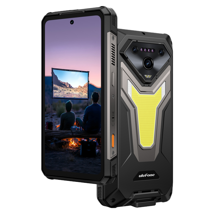 Telefon Ulefone Armor 34 Pro Plus 5G Video Projector 16GB RAM/512GB Dual RGB Light 25500mAh NFC IP68/IP69K Android 15 [18]