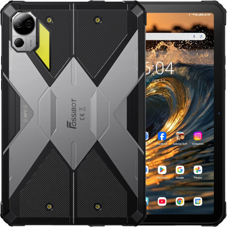 Tableta rugged Fossibot DT3 5G 256GB 10.4-inch 2K Stereo 21560mAh NFC IP68/IP69K Android 15 [1]