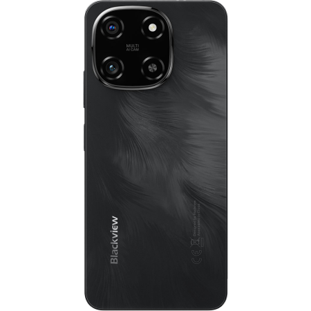 Telefon Blackview Color 6 4G 8GB RAM + 256GB Android 15 Black [4]