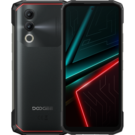 Doogee - Telefon Doogee Blade 20 4G Octa-Core 128GB 6.6-inch 90Hz IPS NFC 10300mAh IP68/IP69K Android 15 Black
