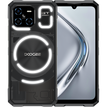 Doogee - Telefon Doogee Blade GT Ultra 5G Dimensity 7300 512GB 16GB RAM 6.72" IPS 120Hz RGB Light NFC IP68/IP69K Android 14 Black