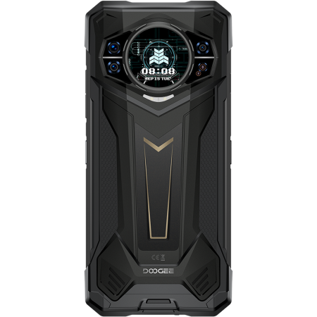 Telefon Doogee S200 Plus 5G Dual Display 6.72-inch 120Hz IPS + 1.32-inch AMOLED 8-Core Dimensity 7300 12GB + 512GB NFC 10100mAh Android 14 Black [6]