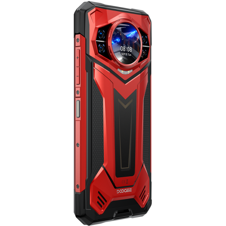 Telefon Doogee S200 Plus 5G Dual Display 6.72-inch 120Hz IPS + 1.32-inch AMOLED 8-Core Dimensity 7300 12GB + 512GB NFC 10100mAh Android 14 Red [8]