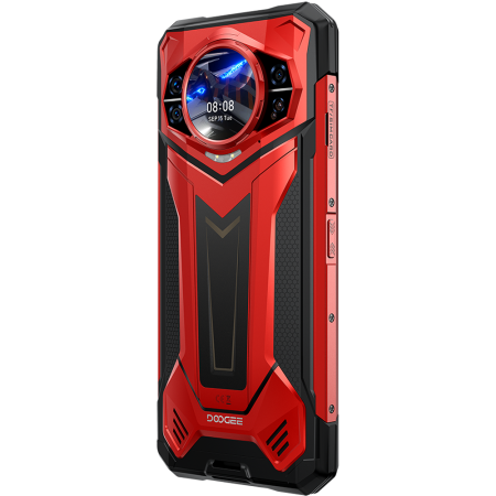 Telefon Doogee S200 Plus 5G Dual Display 6.72-inch 120Hz IPS + 1.32-inch AMOLED 8-Core Dimensity 7300 12GB + 512GB NFC 10100mAh Android 14 Red [9]